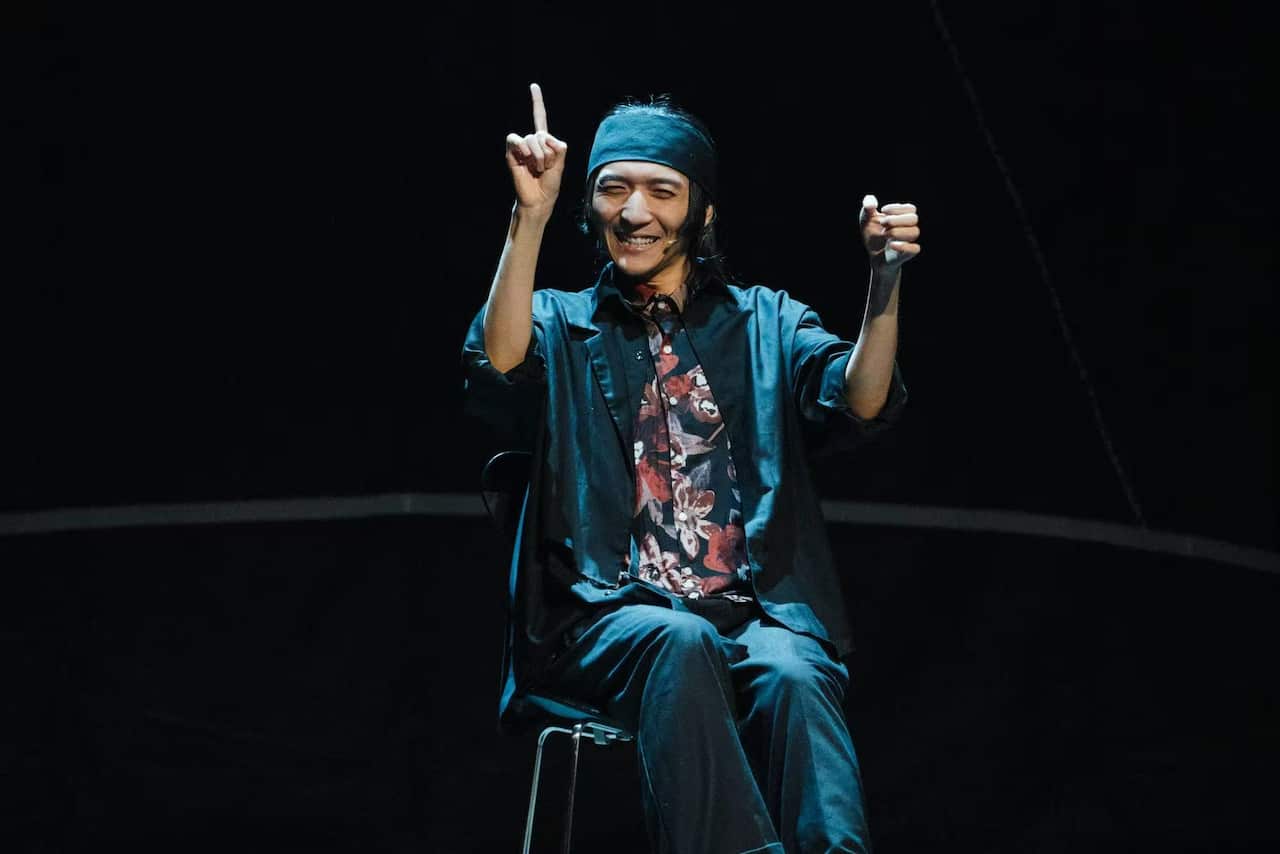 Wang Zi on Stage