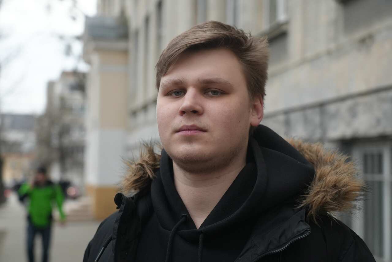 Vasyl is a student in Ukraine