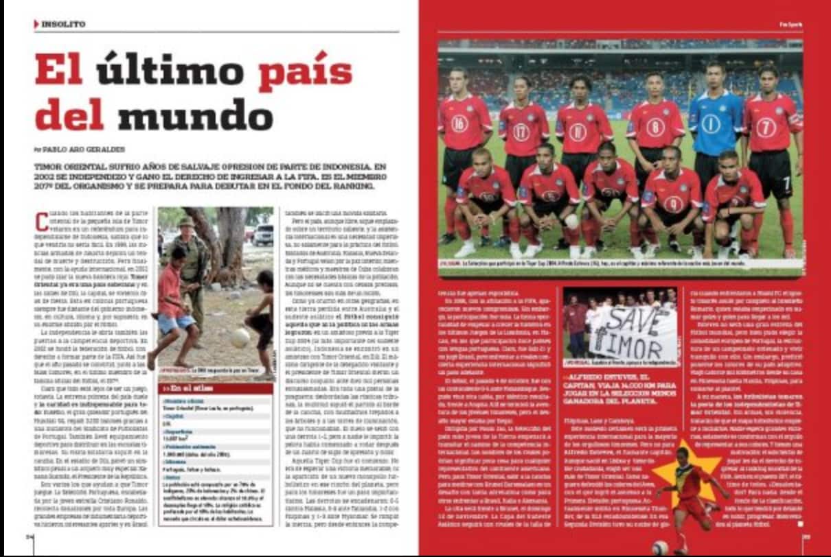 Recorte de jornal da época em que jogou por Timor.png
