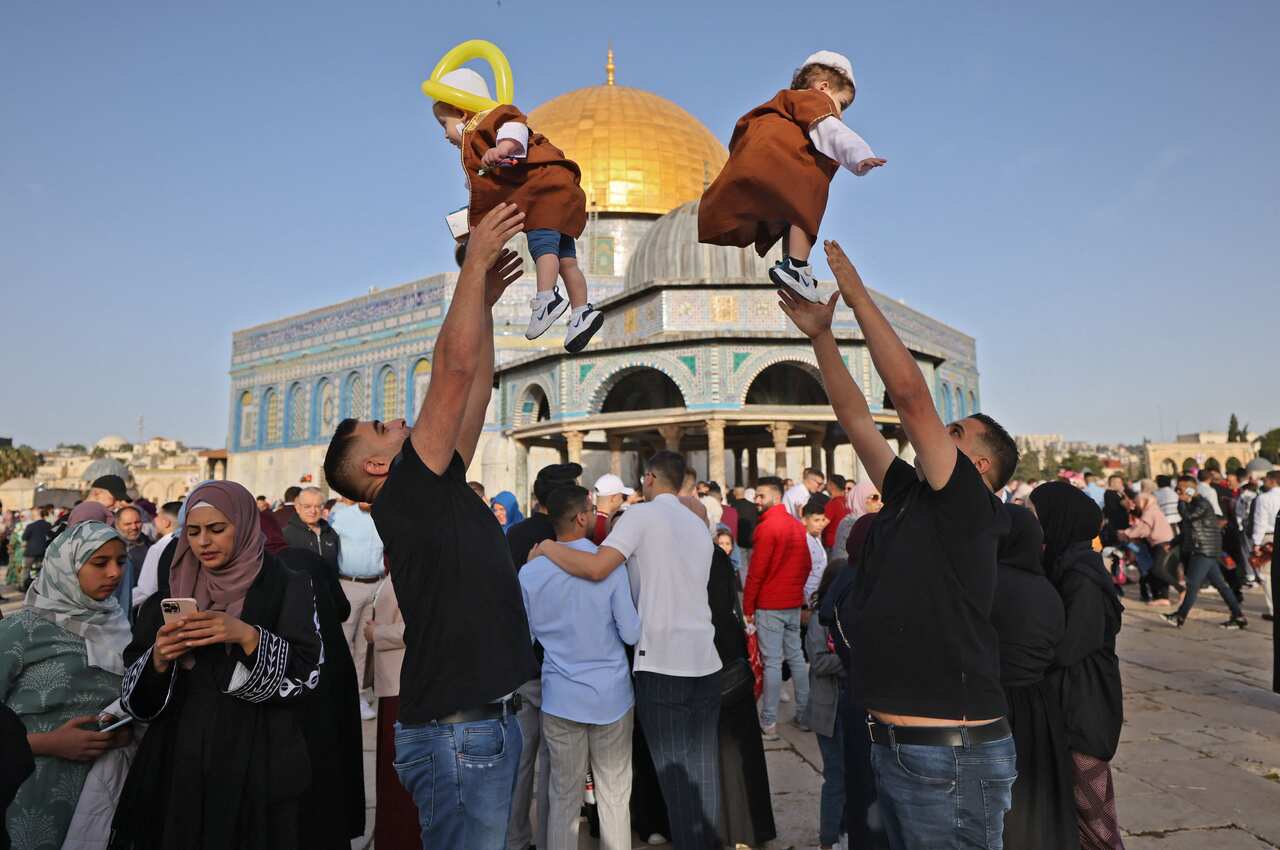 PALESTINIAN-ISRAEL-RELIGION-EID