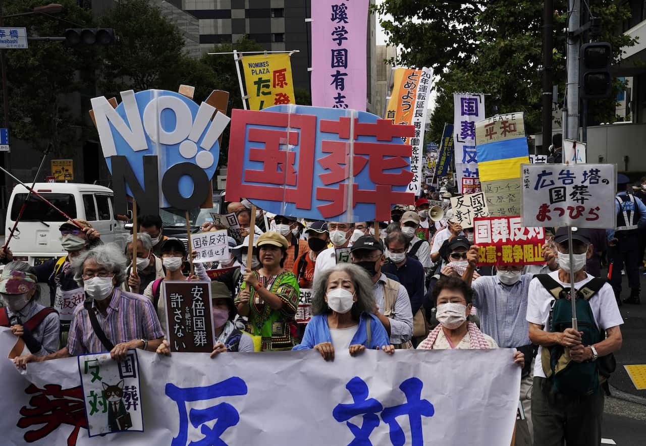 JAPAN SHINZO ABE STATE FUNERAL