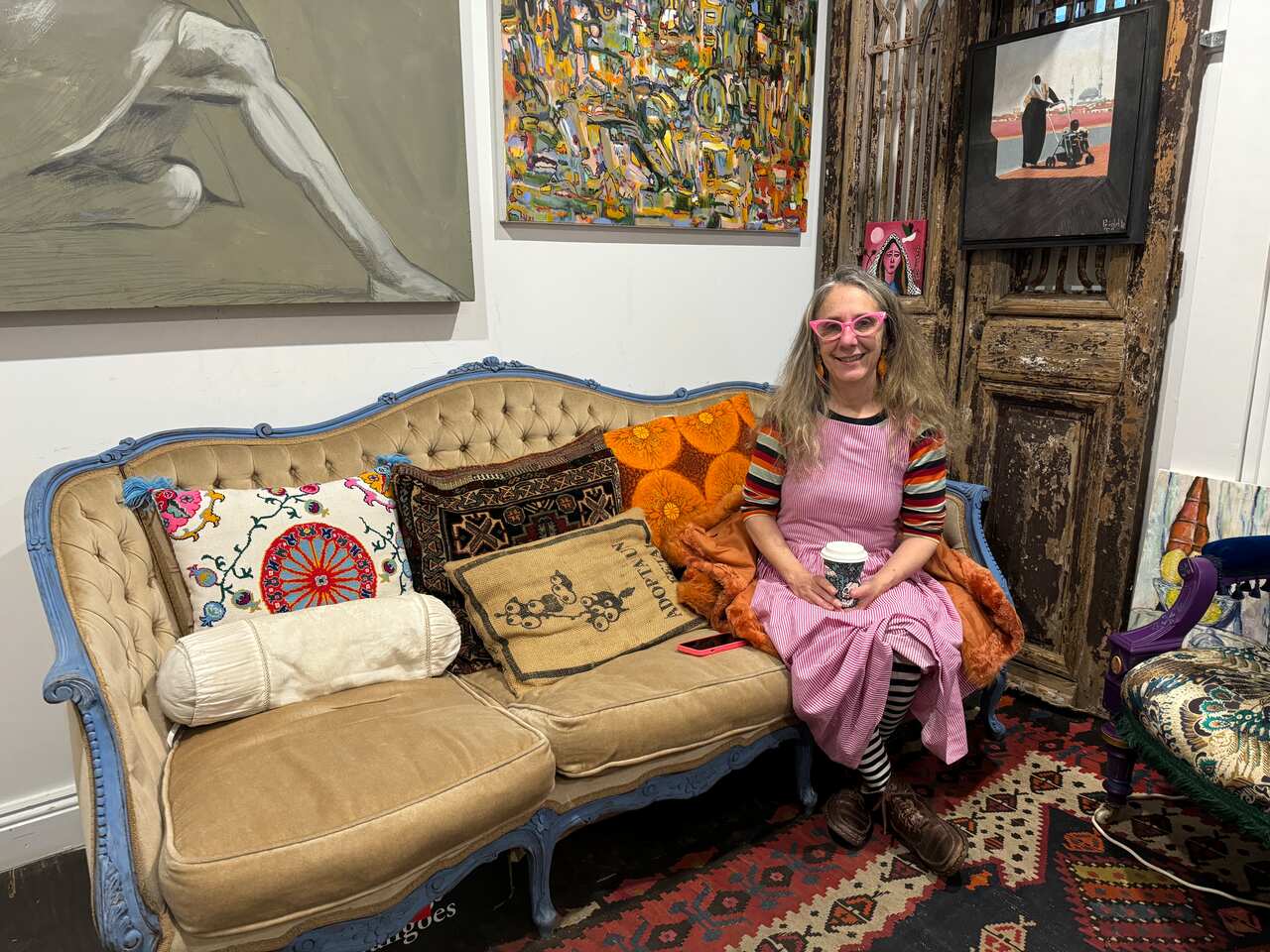 Rosanna Barbero in her office in Marrickville.