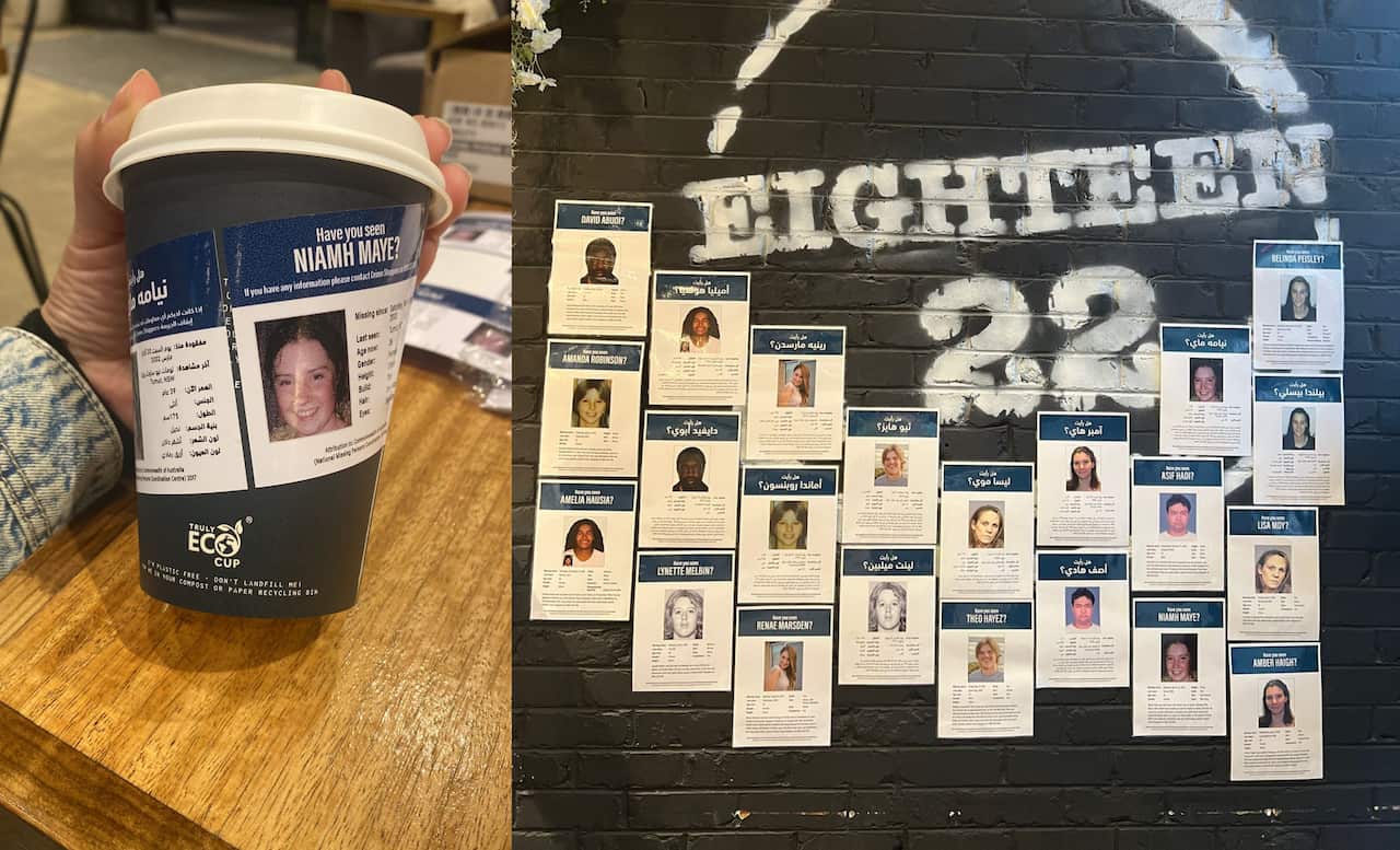 Missing people campaign in Bankstown