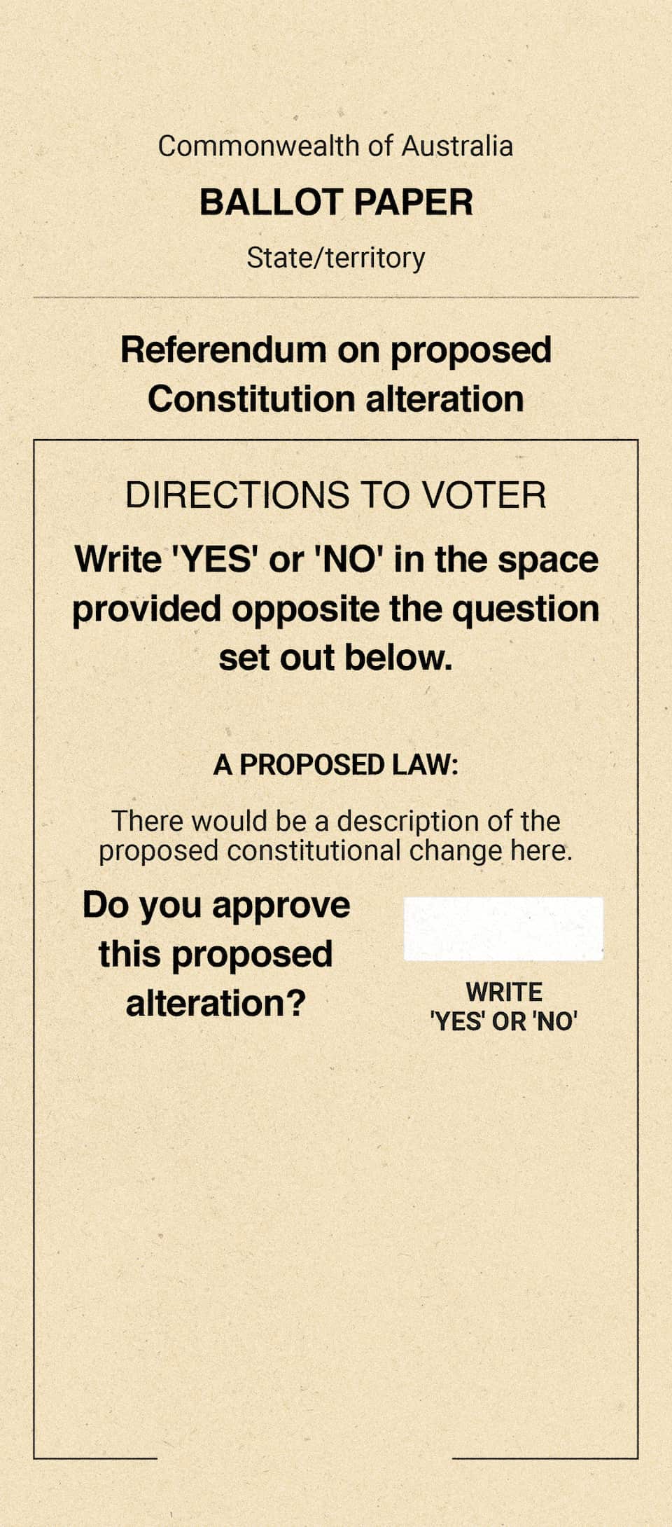 Voice to Parliament: How do you vote in the referendum? The rules ...