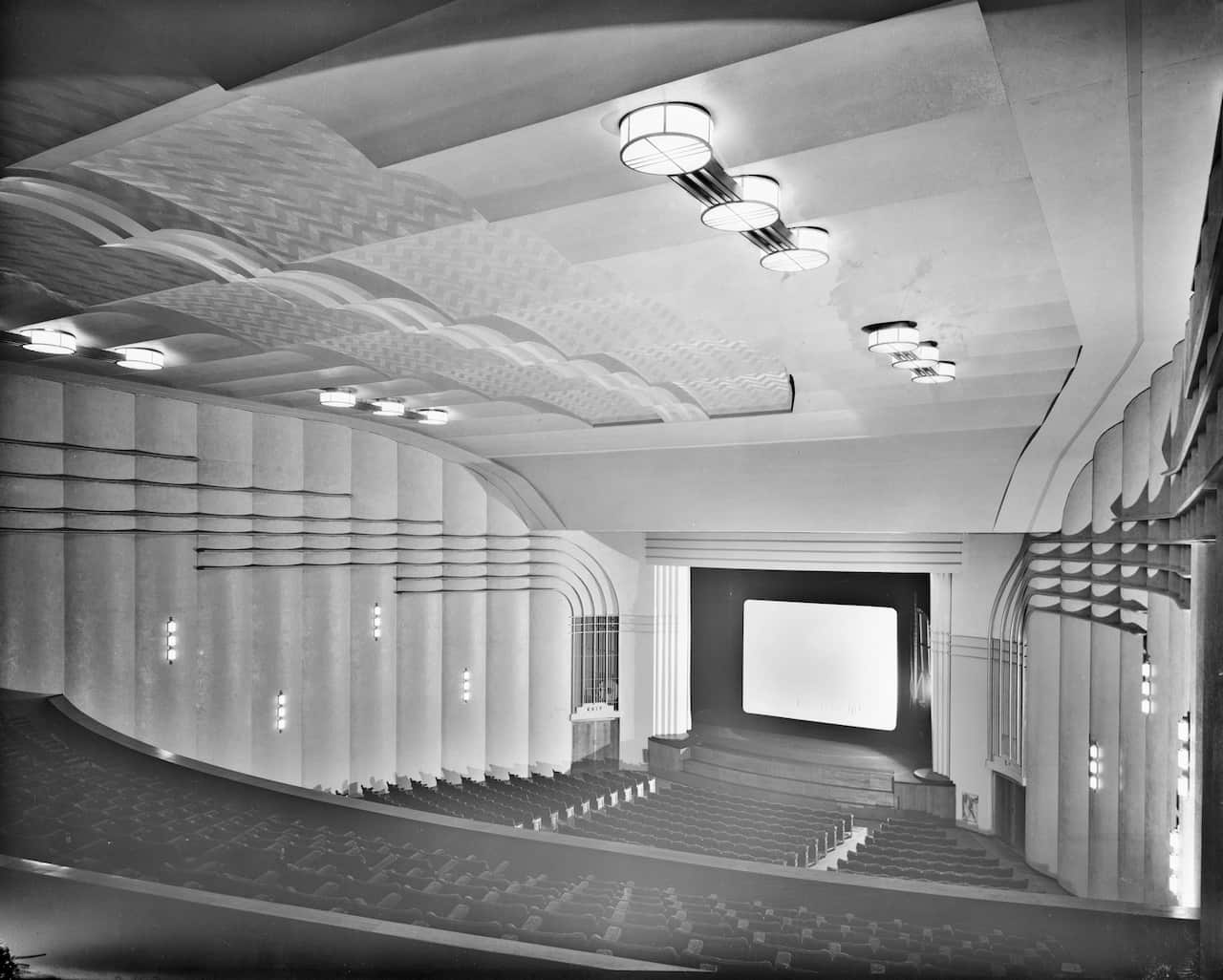 L'interno del Padua Theatre a Brunswick. 
