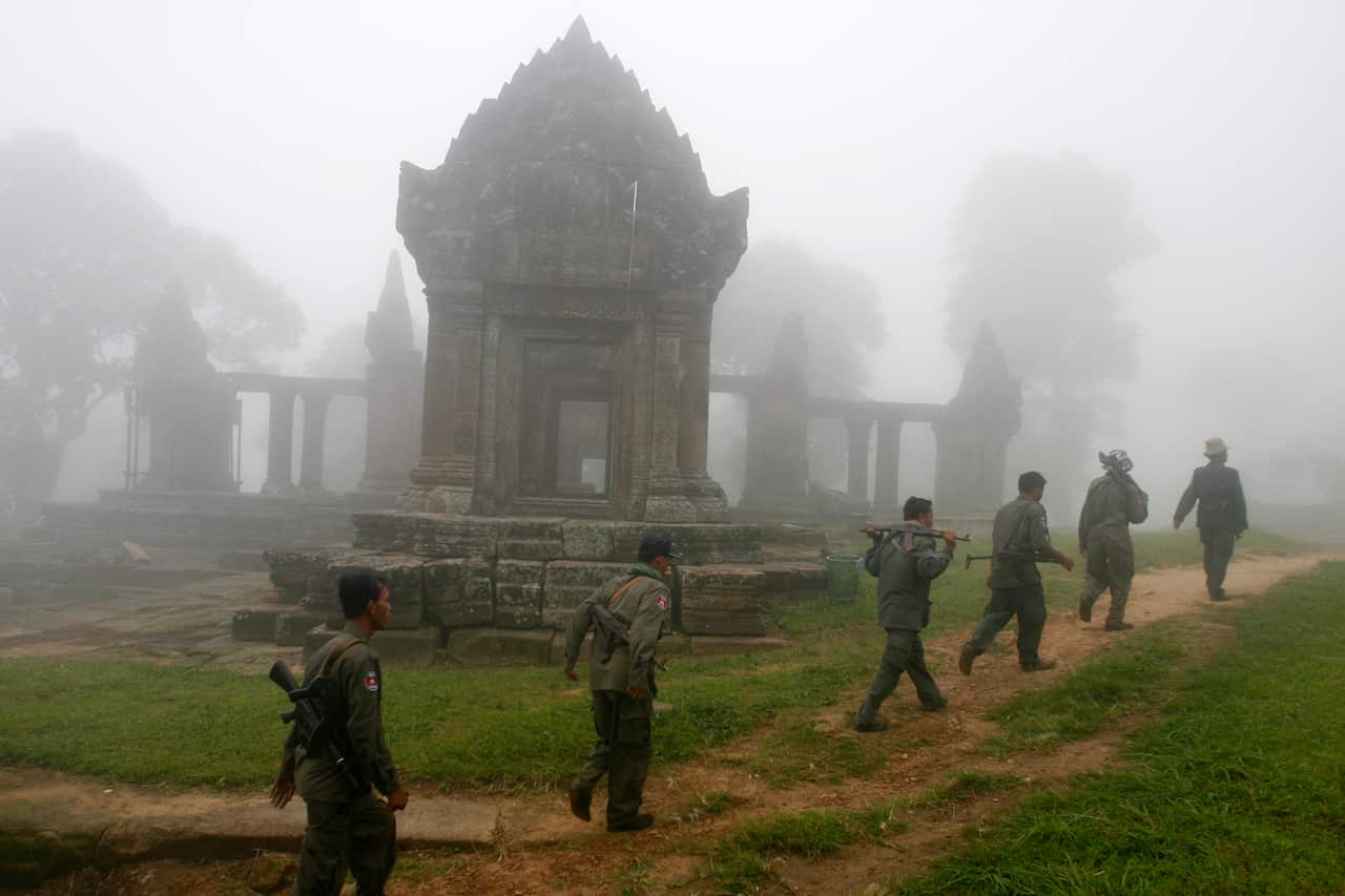 APTOPIX Cambodia Temple Dispute