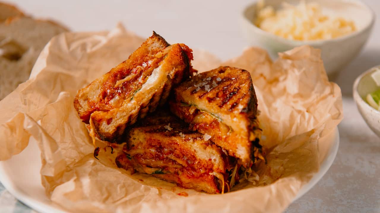 Kimcheese toastie