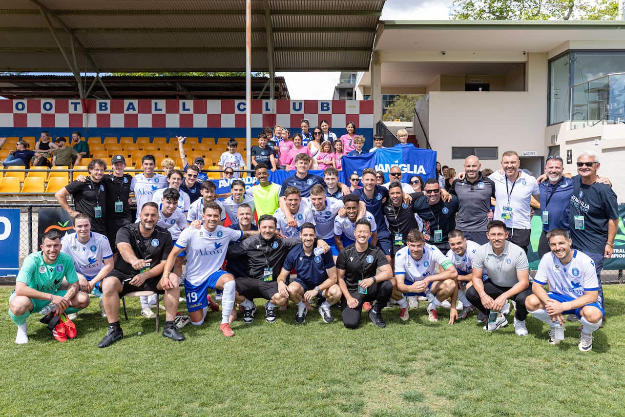 During the match between Marconi Stallions v Wollongong Wolves in the Australian Championship: Round 3, At Marconi Stadium, NSW