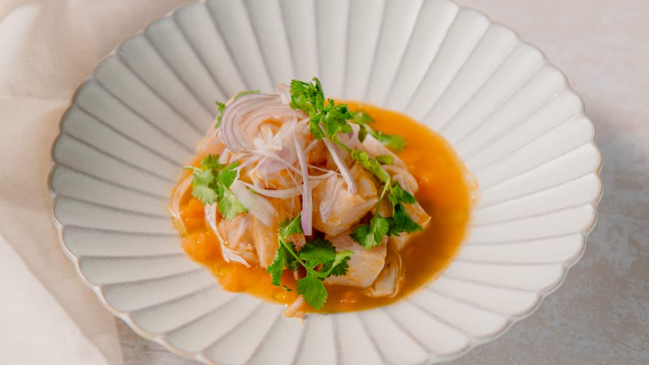 Kingfish ceviche