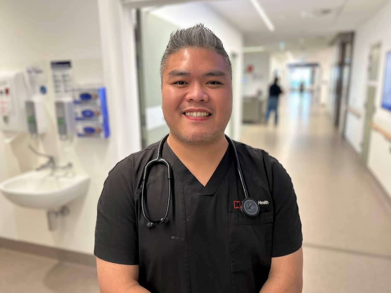 Khoa Nguyen has achieved his goal to work in a Melbourne hospital. SBS- Scott Cardwell.jpg
