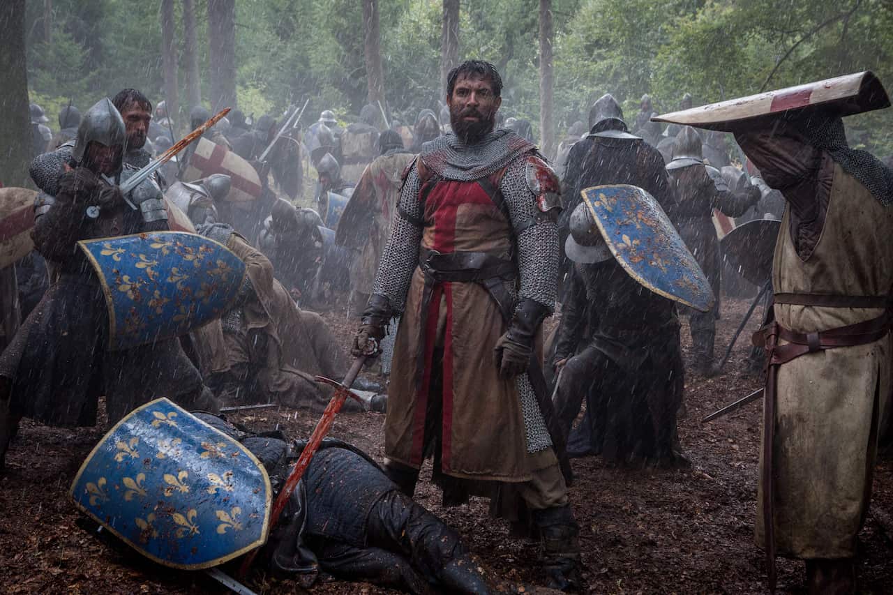 Tom Cullen as Landry in Knightfall.