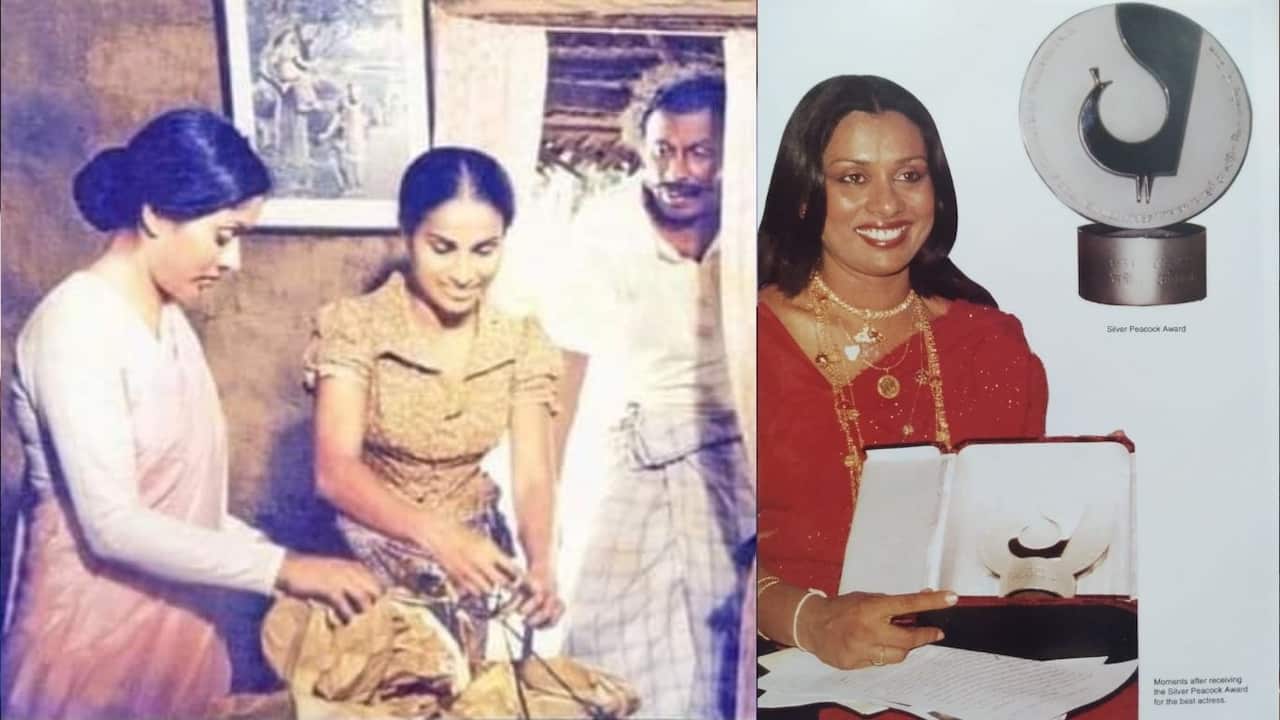 SBS Sinhala Film scene Maldeniye Simiyon Anoja Weerasinghe Swarna Mallwarachchi Joe Abeywickrama silver peacock award.jpg
