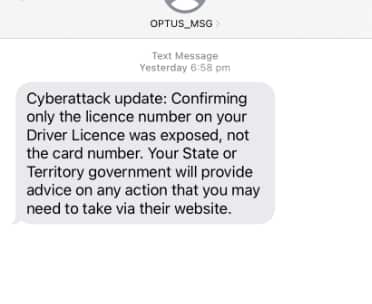 Optus cyberattack: What to do if you received a message from the telco ...