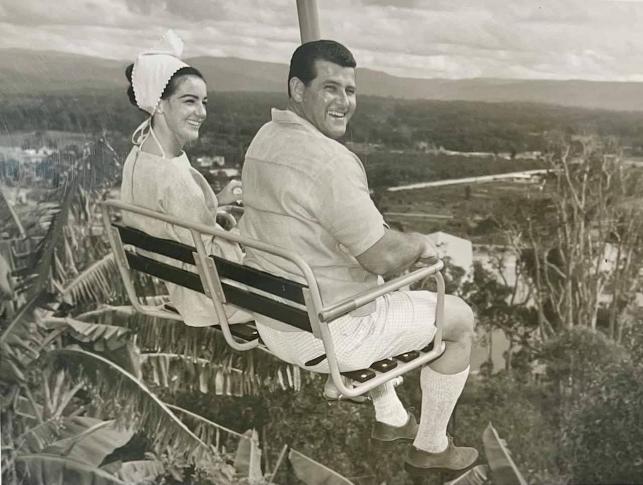 Gabriella Rubagotti's parents in 1960