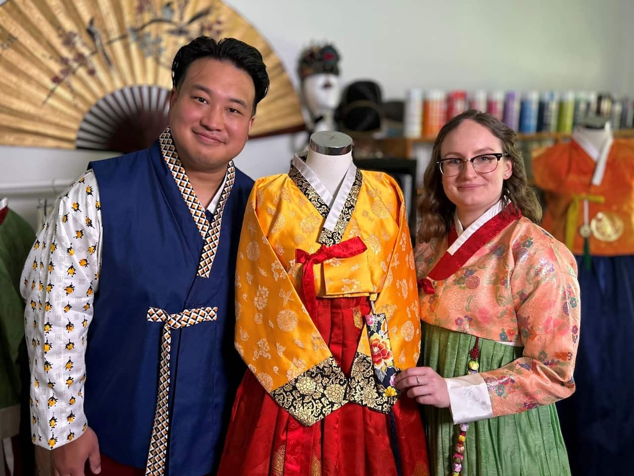 Dean Kim and Miranda Day. Source: SBS News / Scott Cardwell