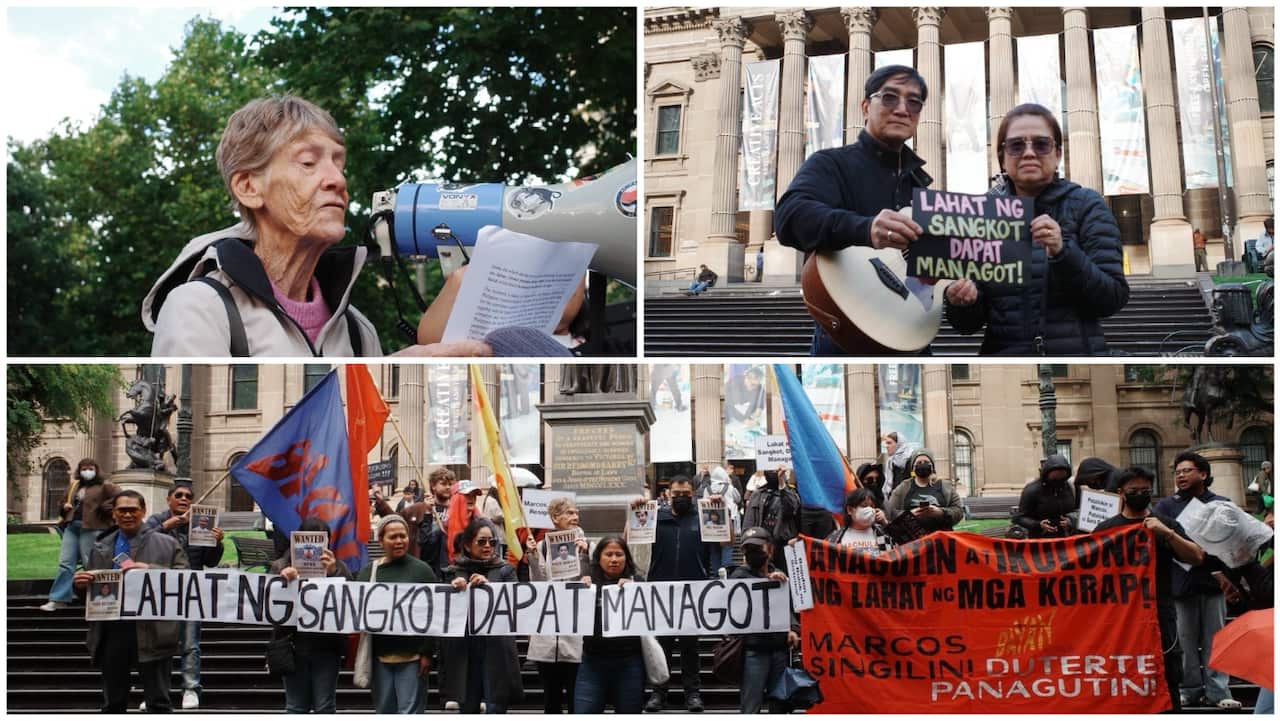 Progressive organisations led by BAYAN Australia held the 'November 30 rally' against corruption at Melbourne State Library, in solidarity with the 'Baha sa Luneta 2.0' protest in Manila. 