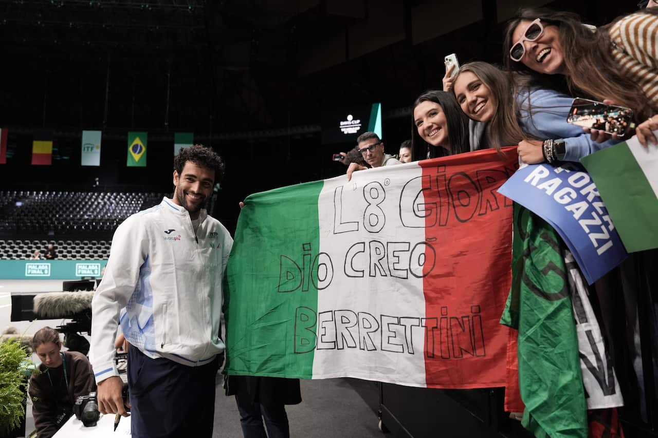Italia vs Olanda - Bolelli / Vavassori v Koolhof / van de Zandschulp - Tennis, 2024 Davis Cup Finals