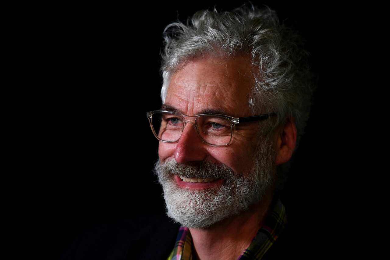 Artistic director Bruce Gladwin during a break in rehearsals in Geelong.