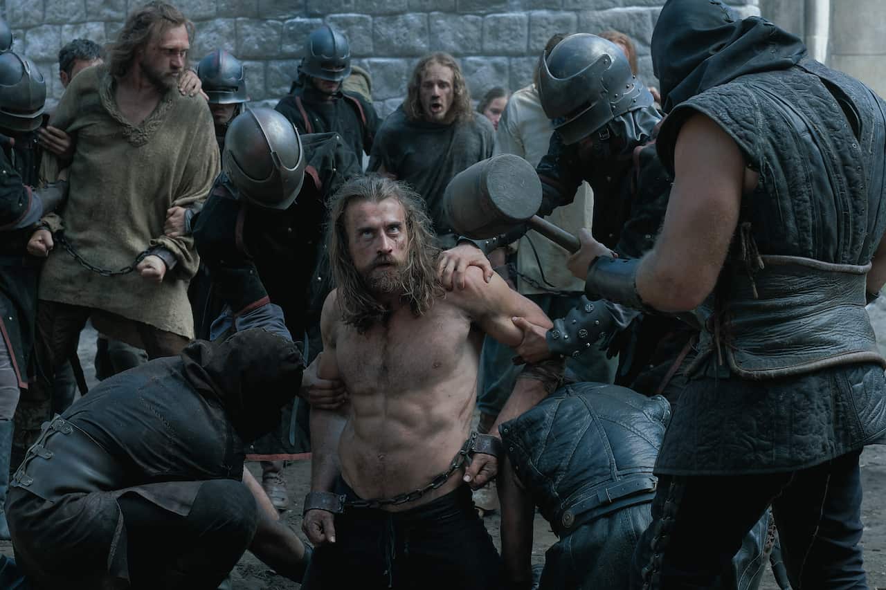 Gellért L. Kádár as János Hunyadi in 'Rise of the Raven'