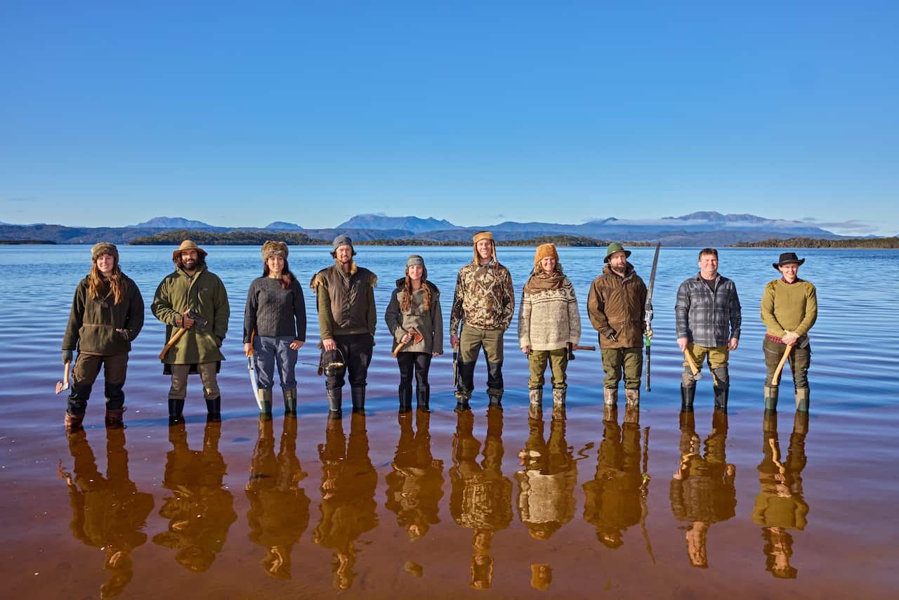 Cast of Alone Australia season 3.