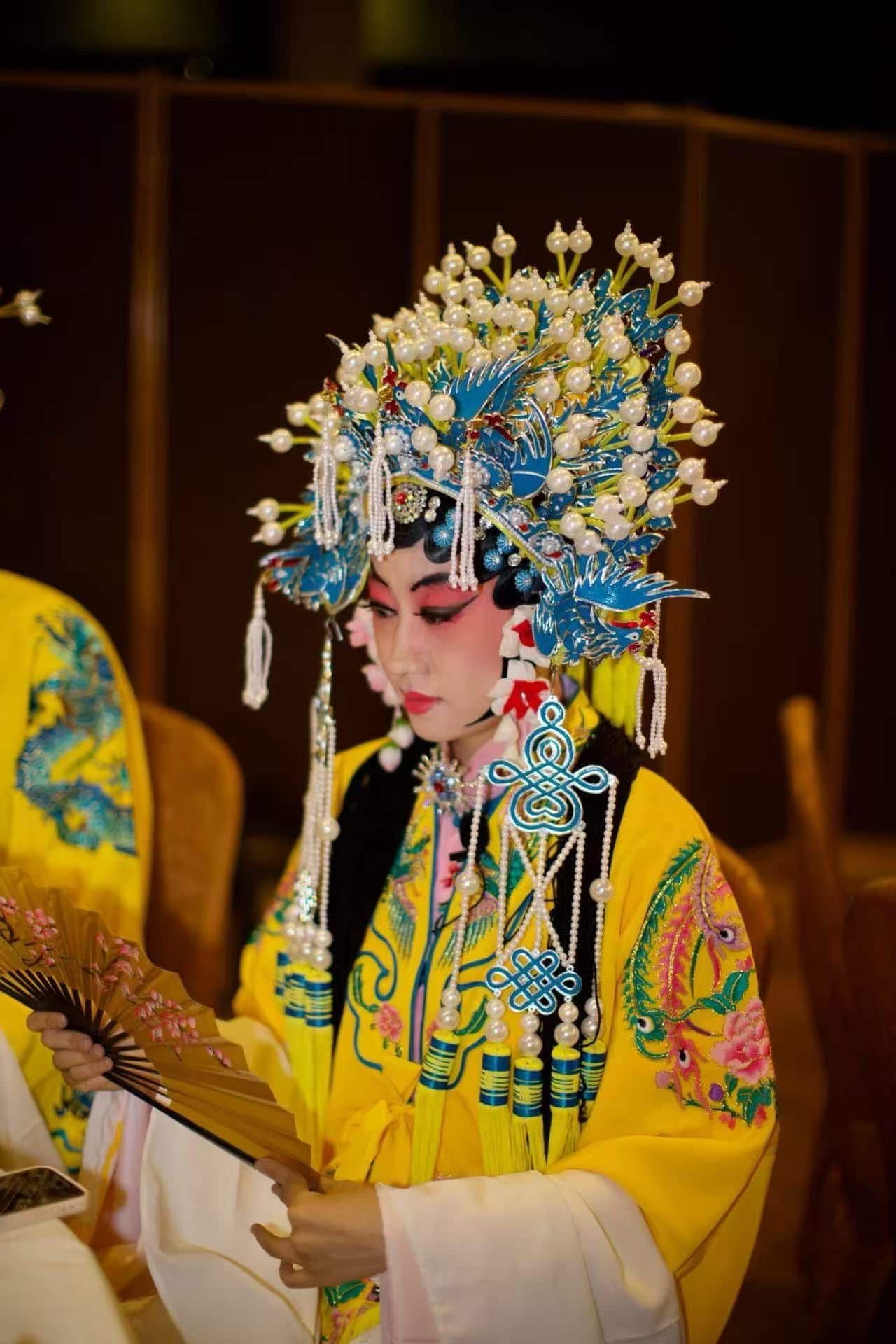 马小波的京剧扮相