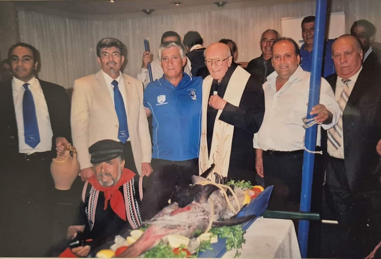 Ada Bagnato 3 2011 un evento dell’associazione Bagnara Calabra, con padre Atanasio GonellI.jpg