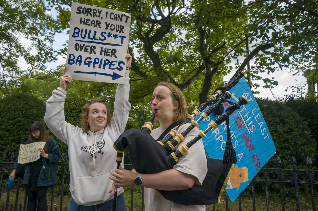 Trump visit to Scotland