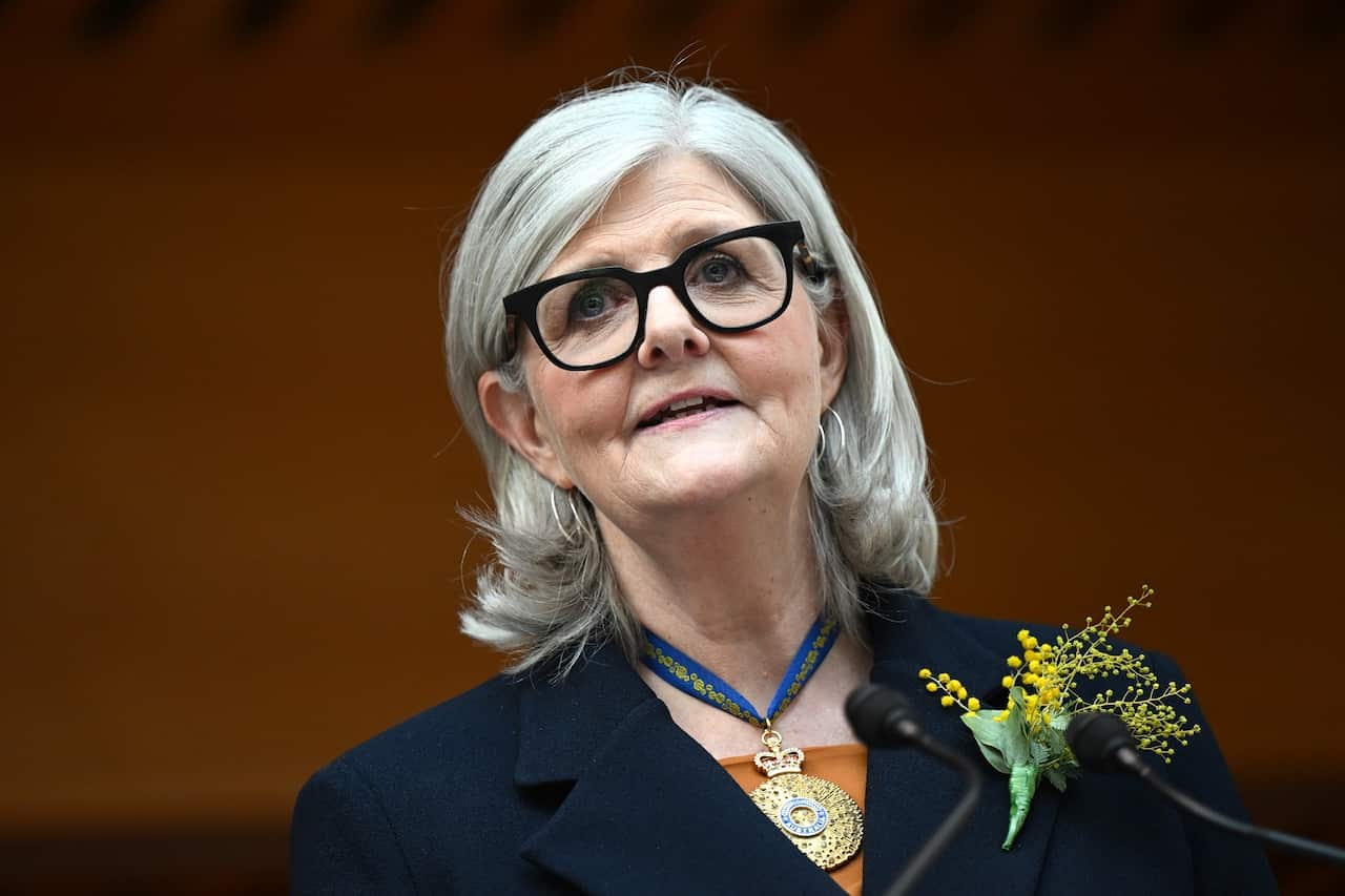 Australia’s Governor-General Sam Mostyn sworn in (AAP).