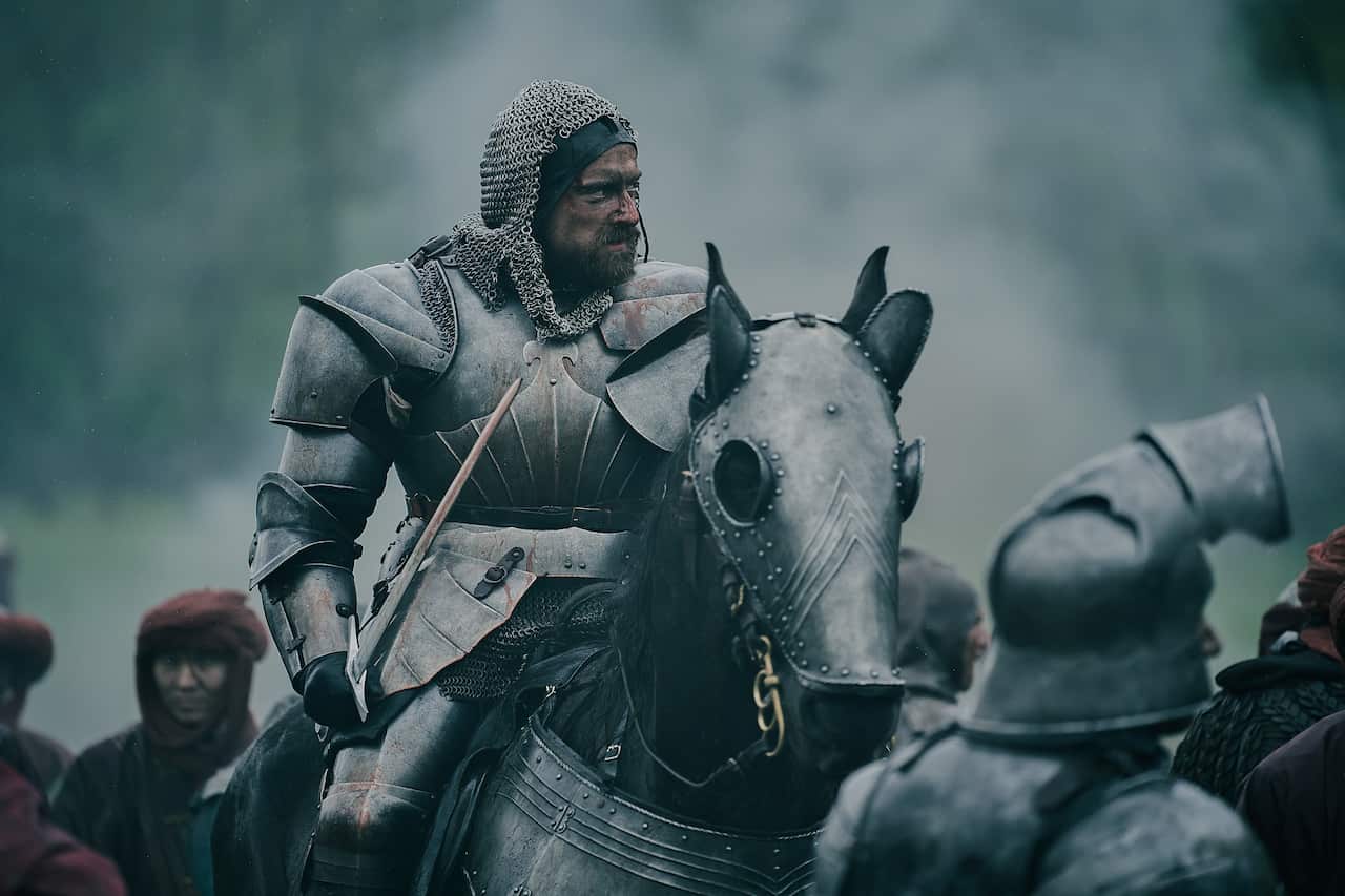 Gellért L. Kádár as János Hunyadi in 'Rise of the Raven'