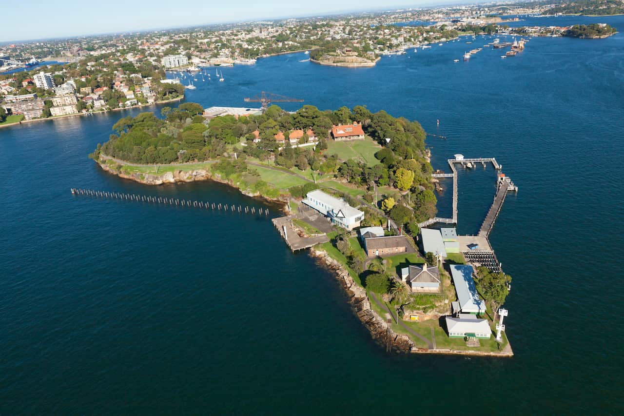 The island marks the start of an EORA songline – it’s the creation site for Sydney Harbour. 