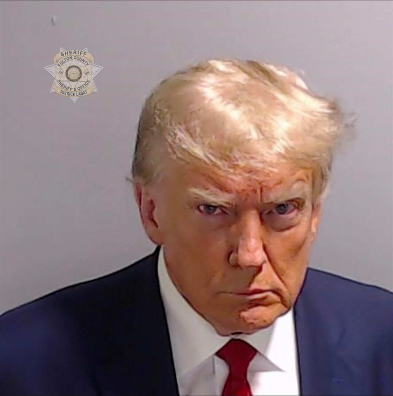 GA: Former President Donald Trump booking photo