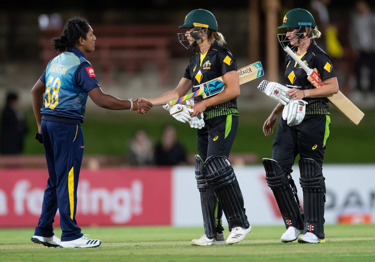 CRICKET T20 INTERNATIONAL GAME TWO WOMEN