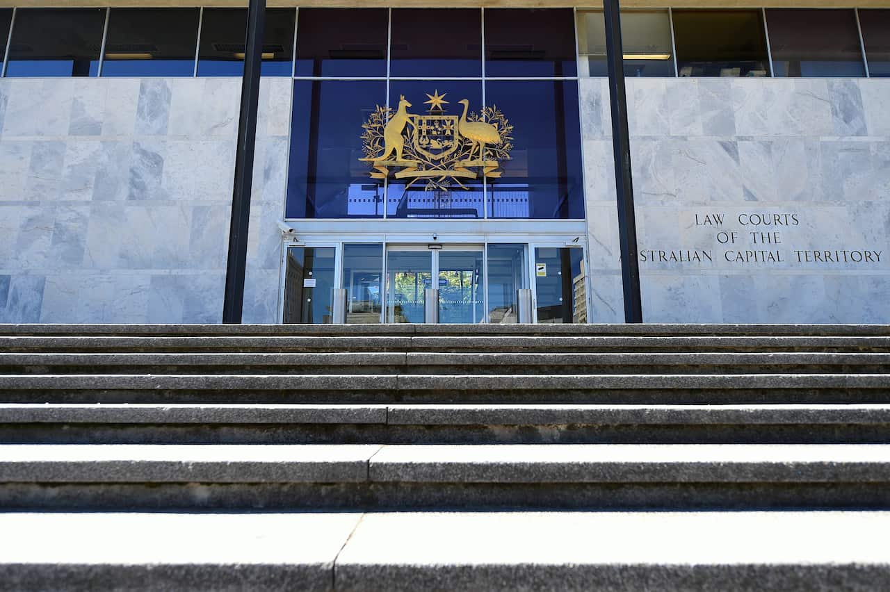 The frontage of the ACT Supreme Court