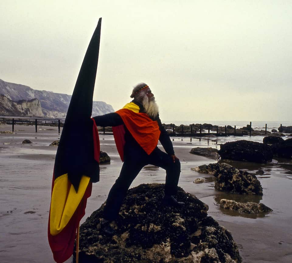 This Wurundjeri man stuck a flag in the shores of Dover and claimed