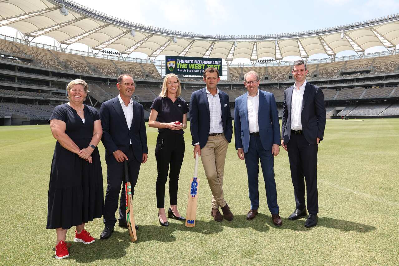 Cricket Australia 'The West Test' Launch