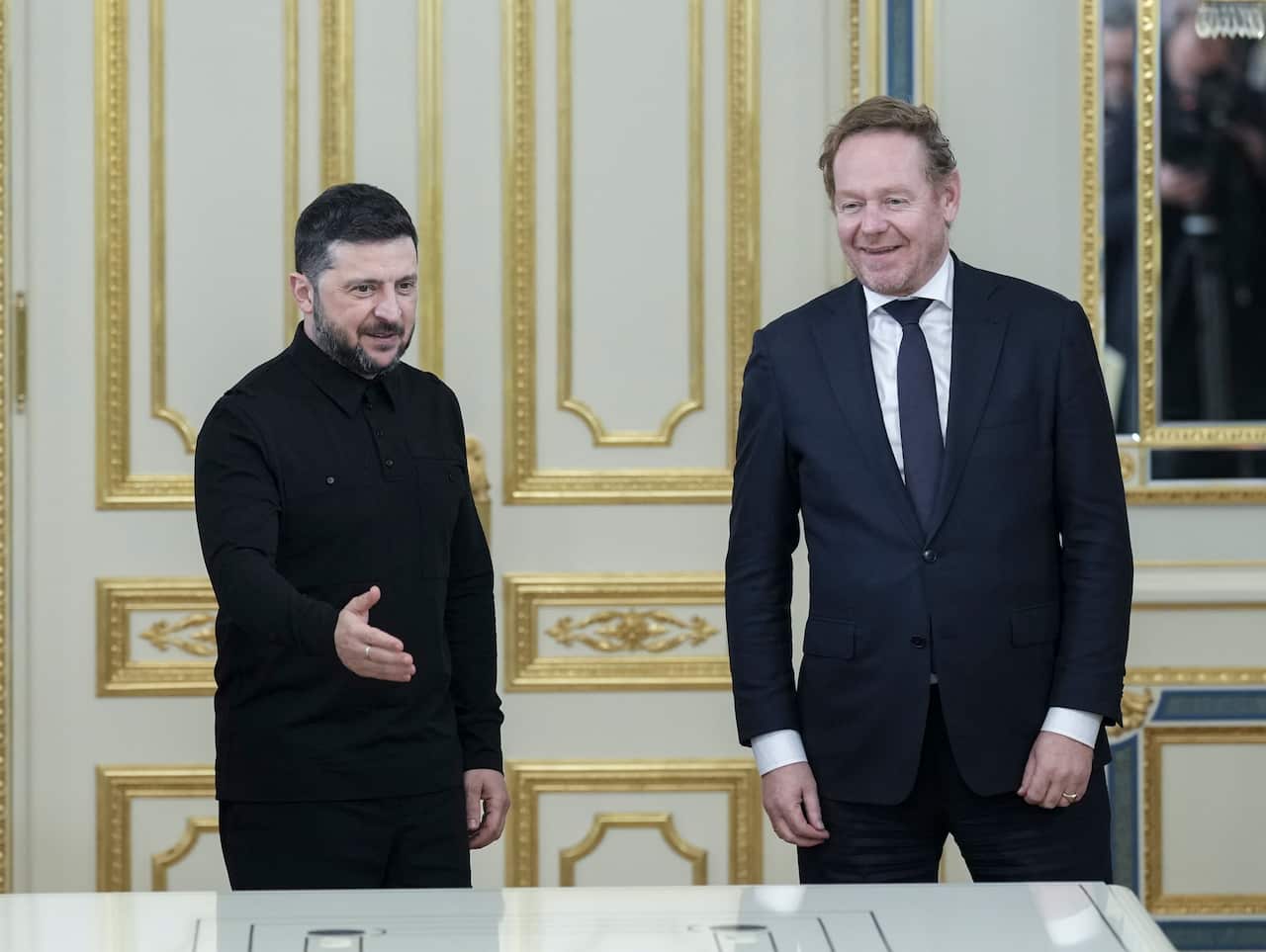 Dutch Foreign Minister David van Weel visits Kyiv