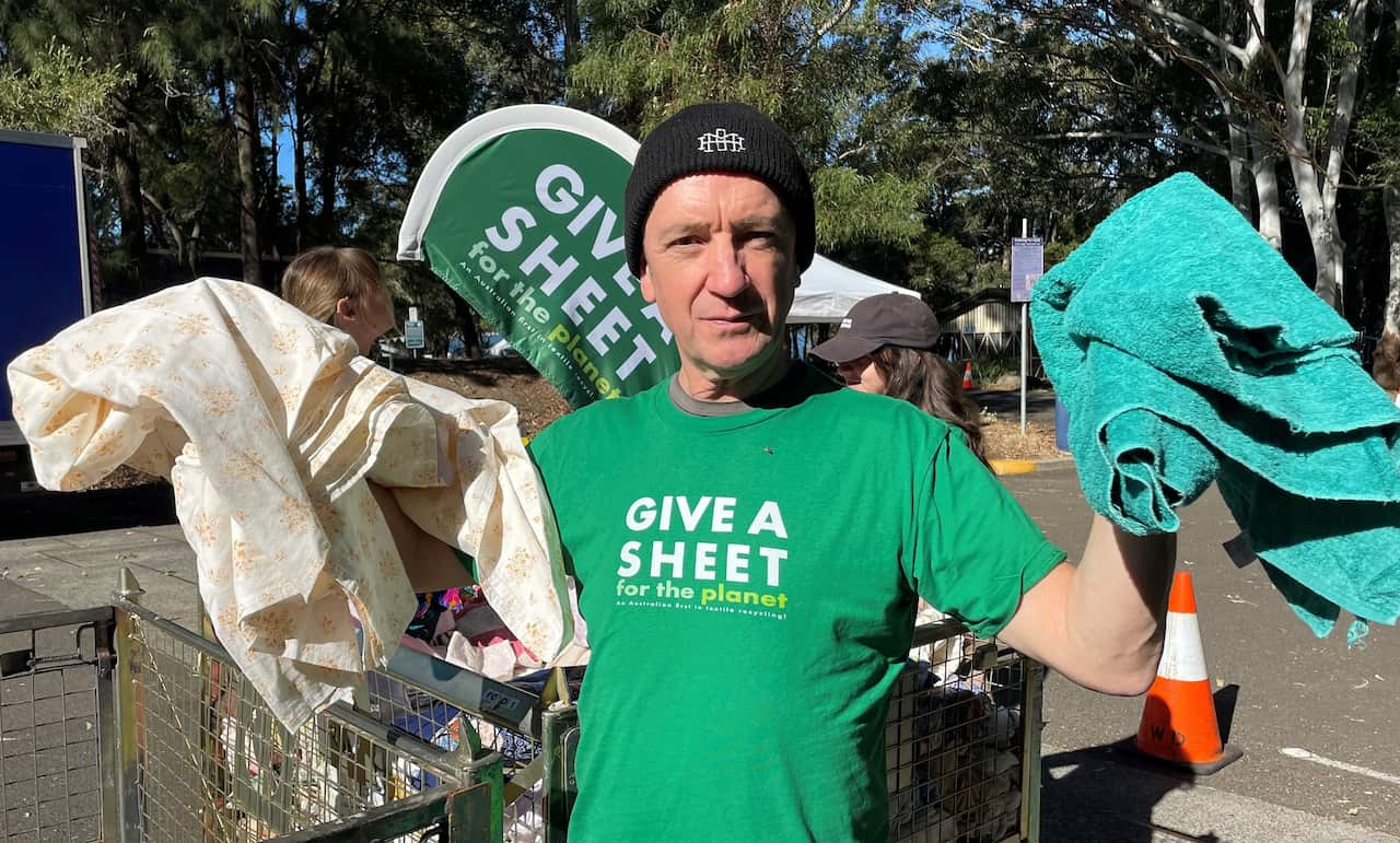 BlockTexx co-founder Adrian Jones collecting unwanted textiles in Sydney (SBS-Sandra Fulloon).jpg