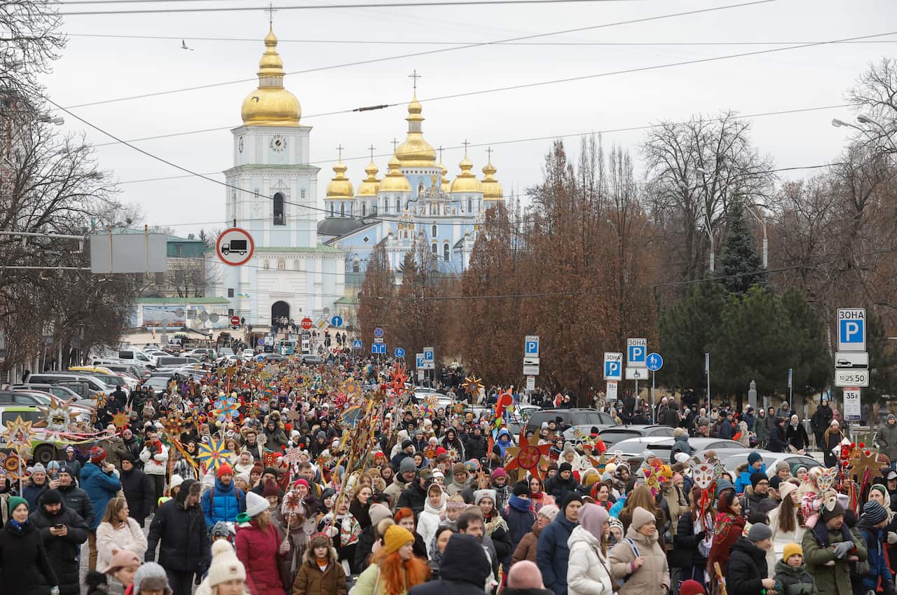 Christmas Celebration in Kyiv