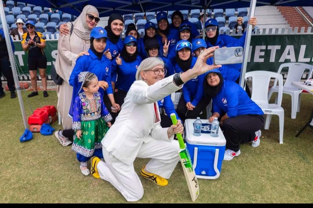 Afghanistan women cricket team in Australia