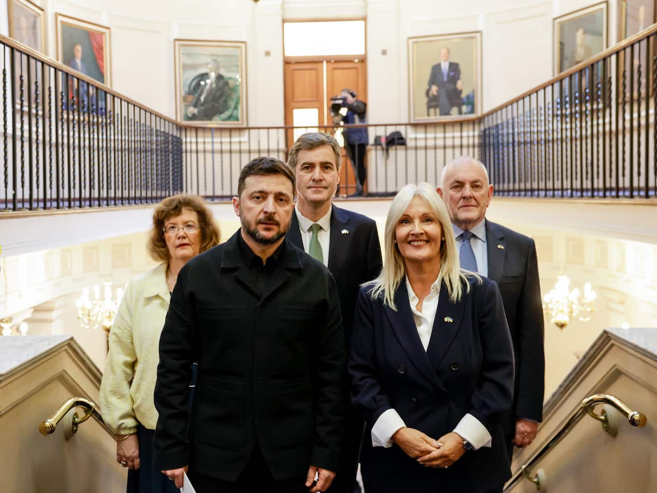 Ukrainian President Volodymyr Zelensky visit to Ireland