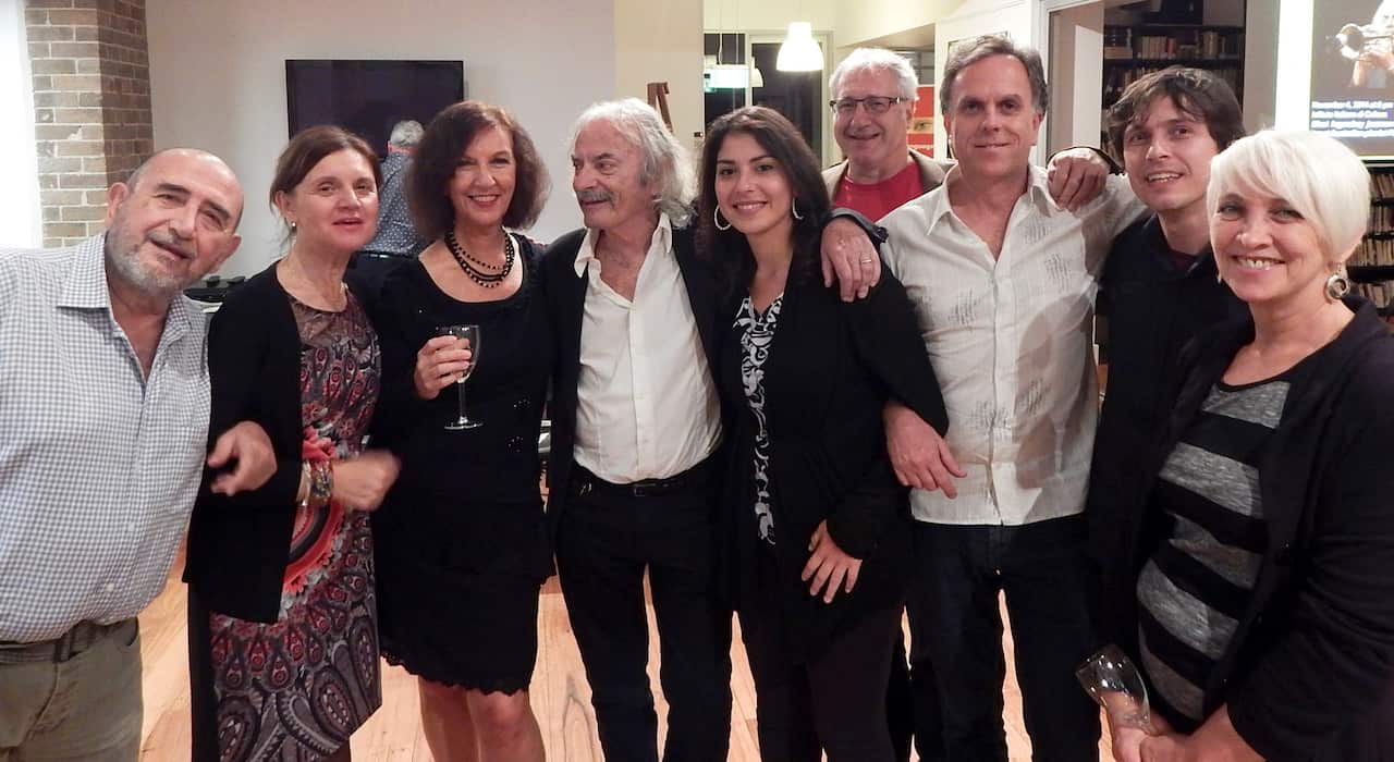 Group photo at Enrico Rava event at IIC Sydney