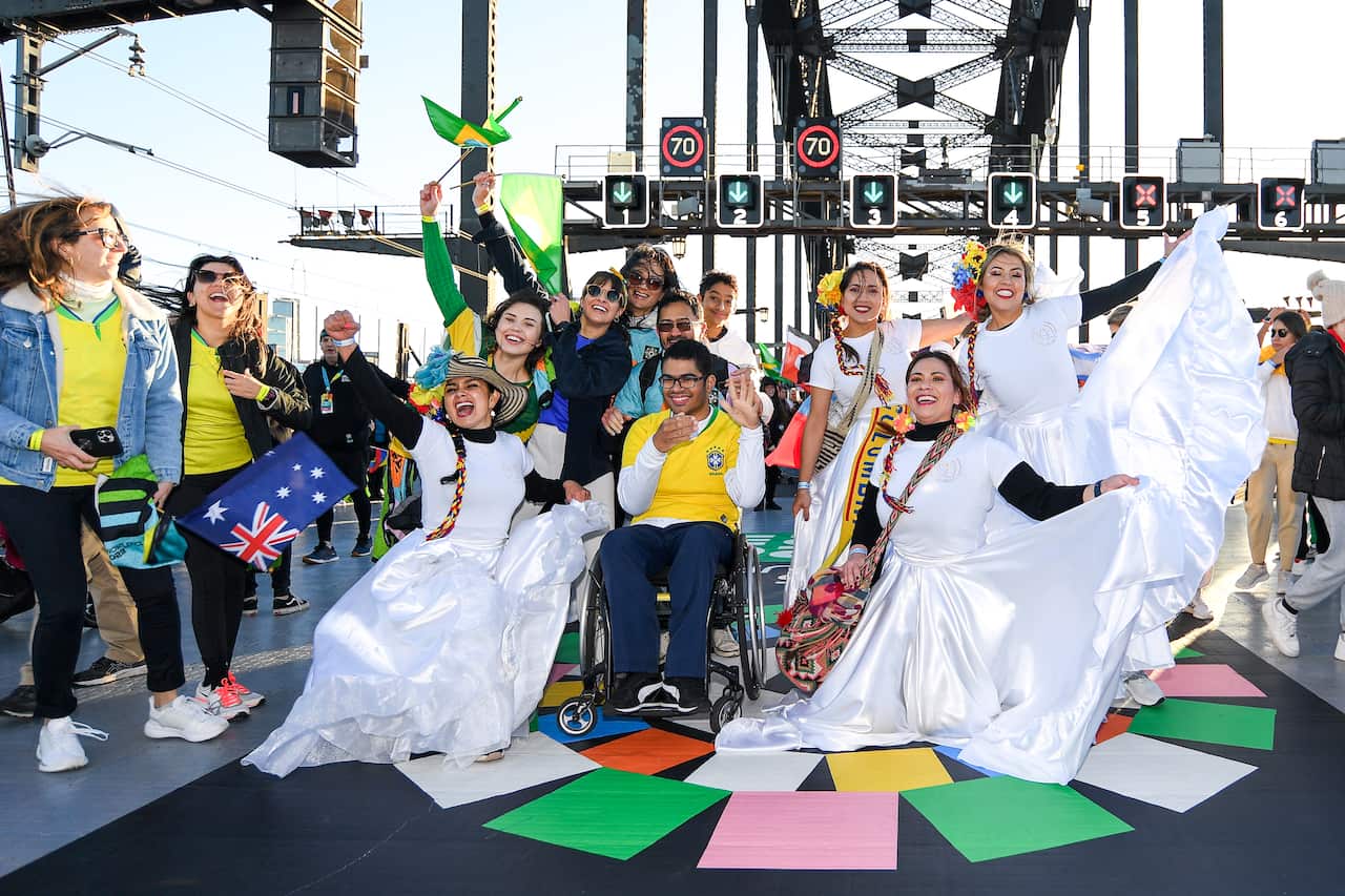 FIFA SYDNEY HARBOUR BRIDGE CELEBRATION