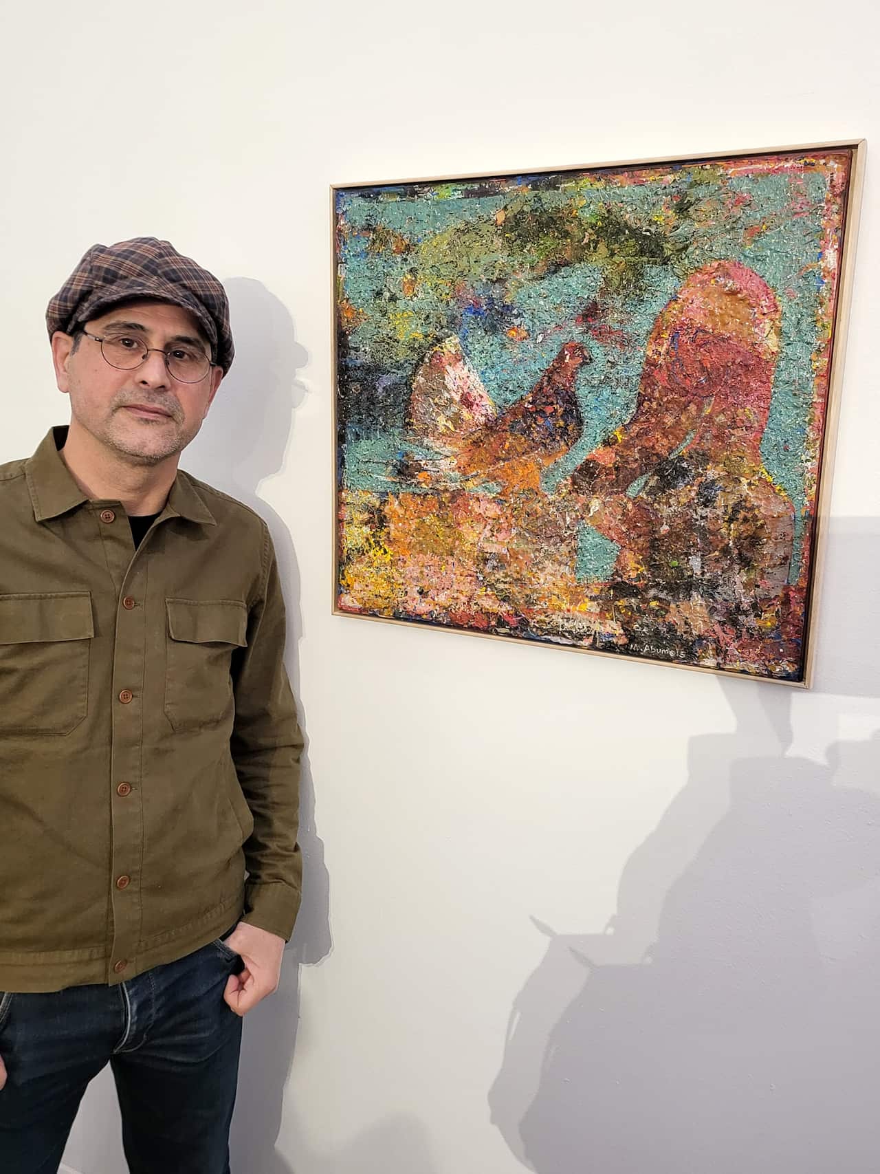 الفنان الاسترالي الليبي محمد ابوميس .jpg