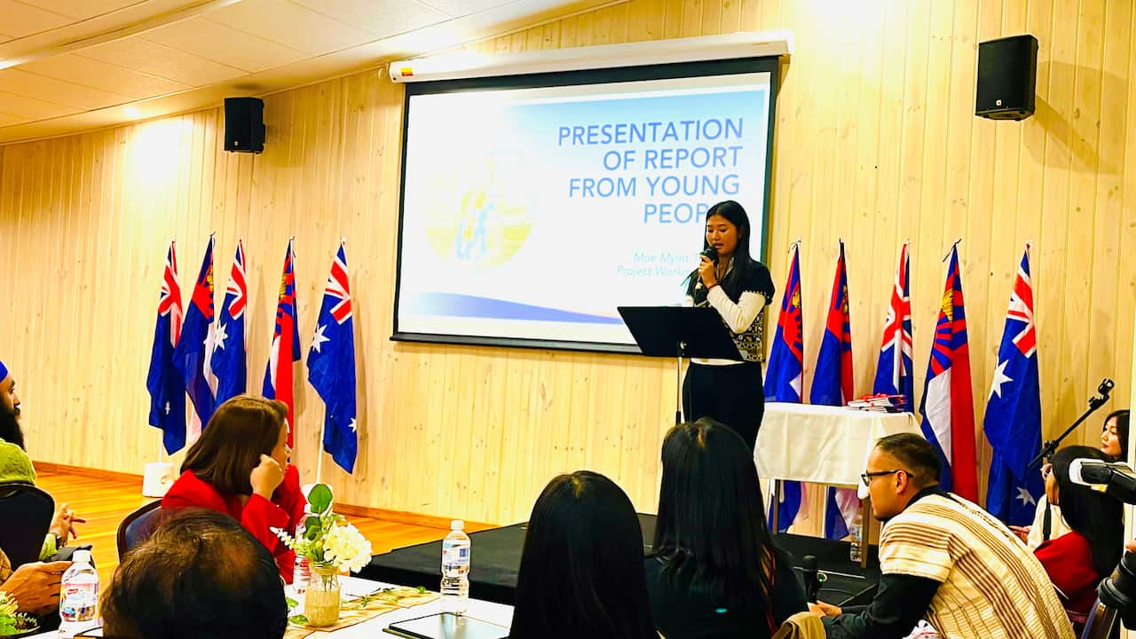 Karen Community Project launch. Photo: SHAH PAUNG/SBS KAREN