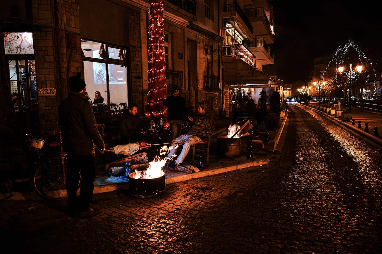 Celebration of Christmas Eve in Northern Greece