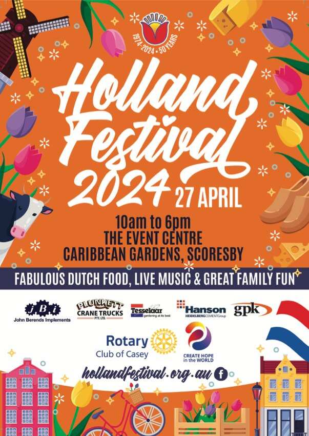 Holland Festival 2024 flyer