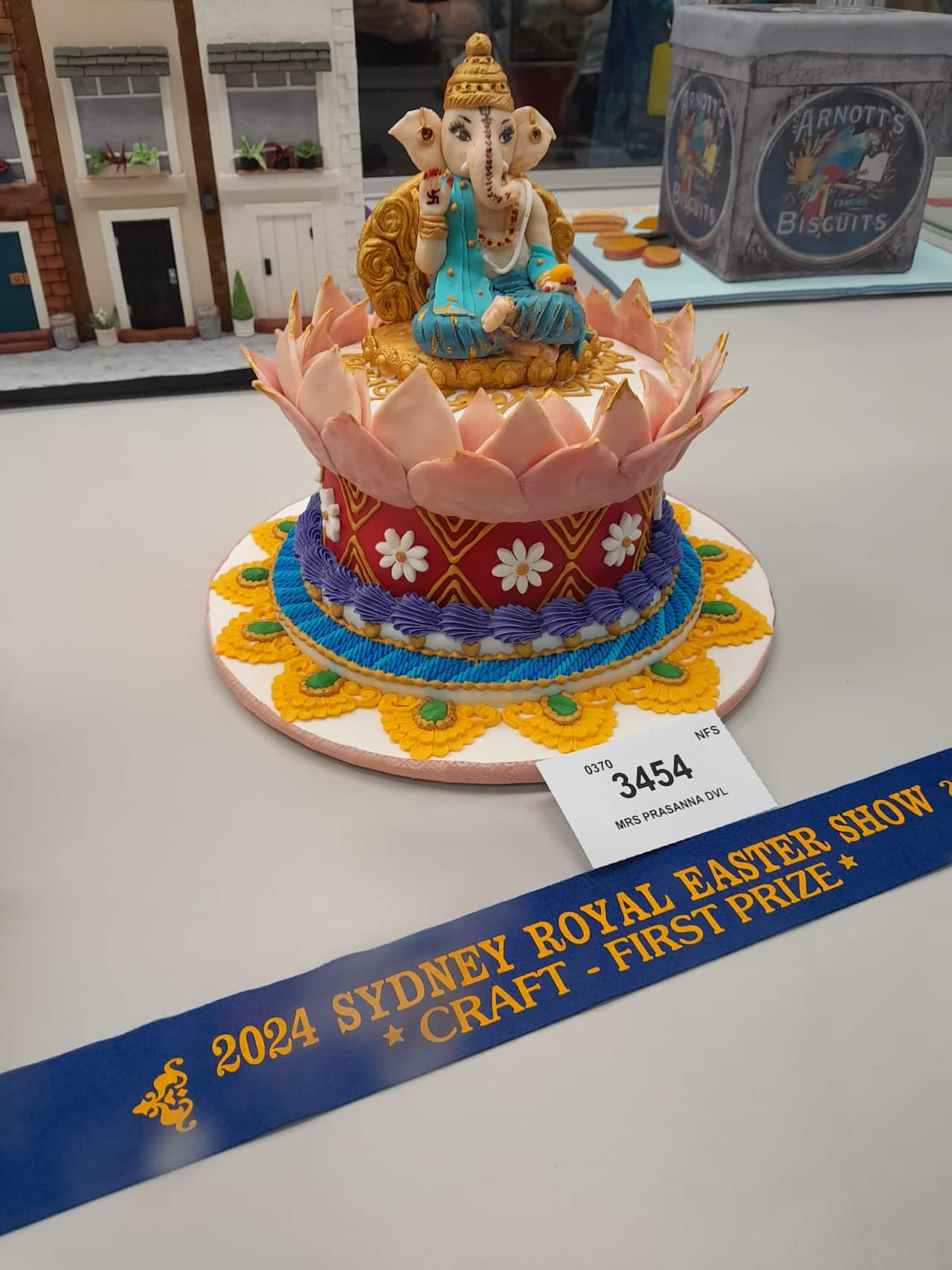 Prasanna DVL's Cake at the Sydney Royal Easter Show