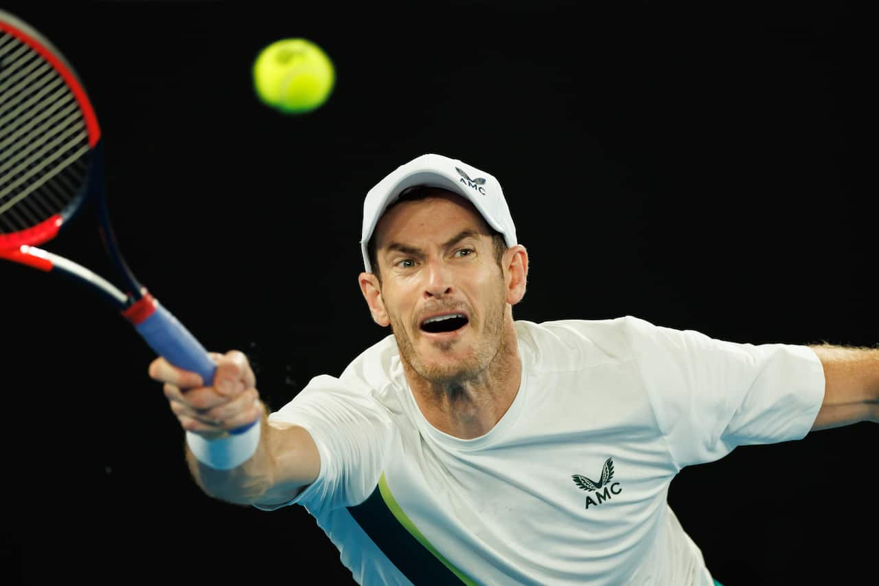 Andy MURRAY of Great Britain beat 13th seed Matteo BERRETTINI of Italy in the Men's Singles match