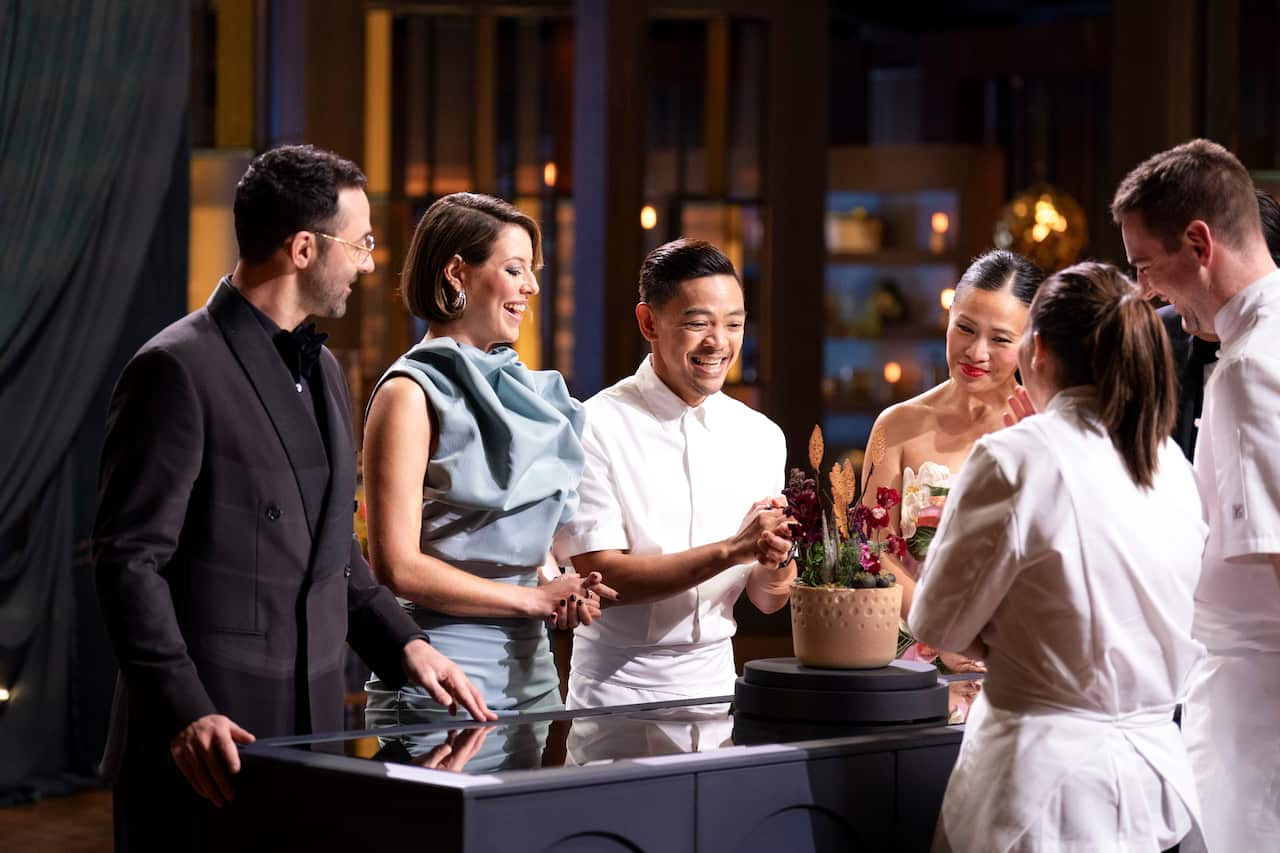 Chef Miko Aspiras intro to his masterpiece 'Botanical Garden' MasterChef Australia finale Season 17.jpg