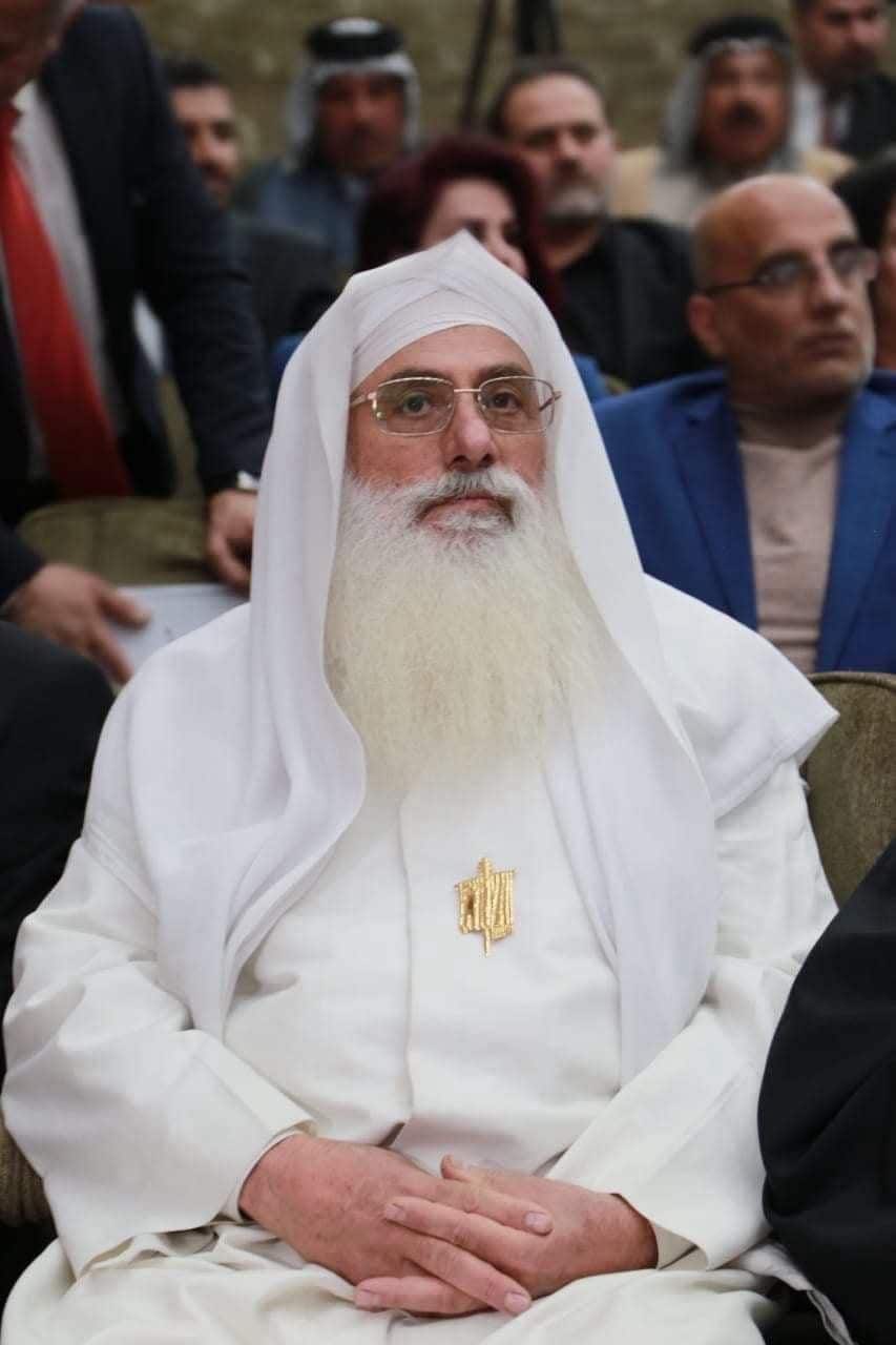 Rishamma Sattar Helo Head of the Mandaean community in the world photo.jpg